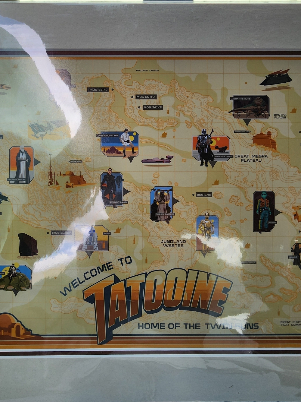 Disney Artist Print - Disney Group - STAR WARS - Welcome to Tatooine - Picture 2 of 2